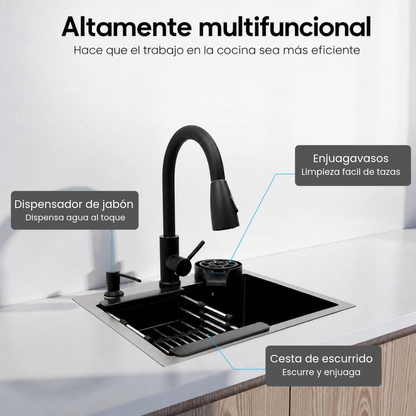 Fregadero Multifuncional Virelqua Compact
