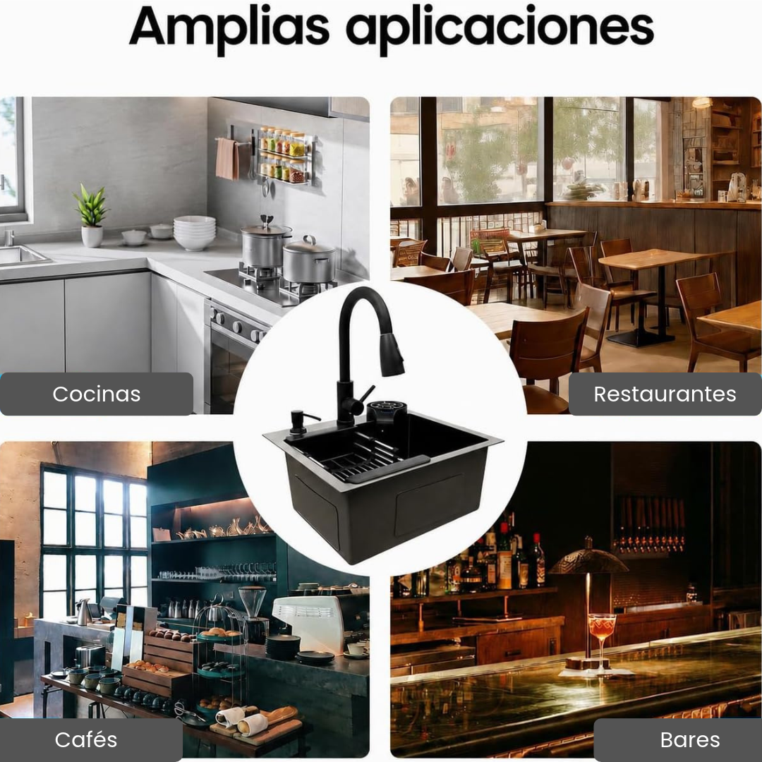 Fregadero Multifuncional Virelqua Compact