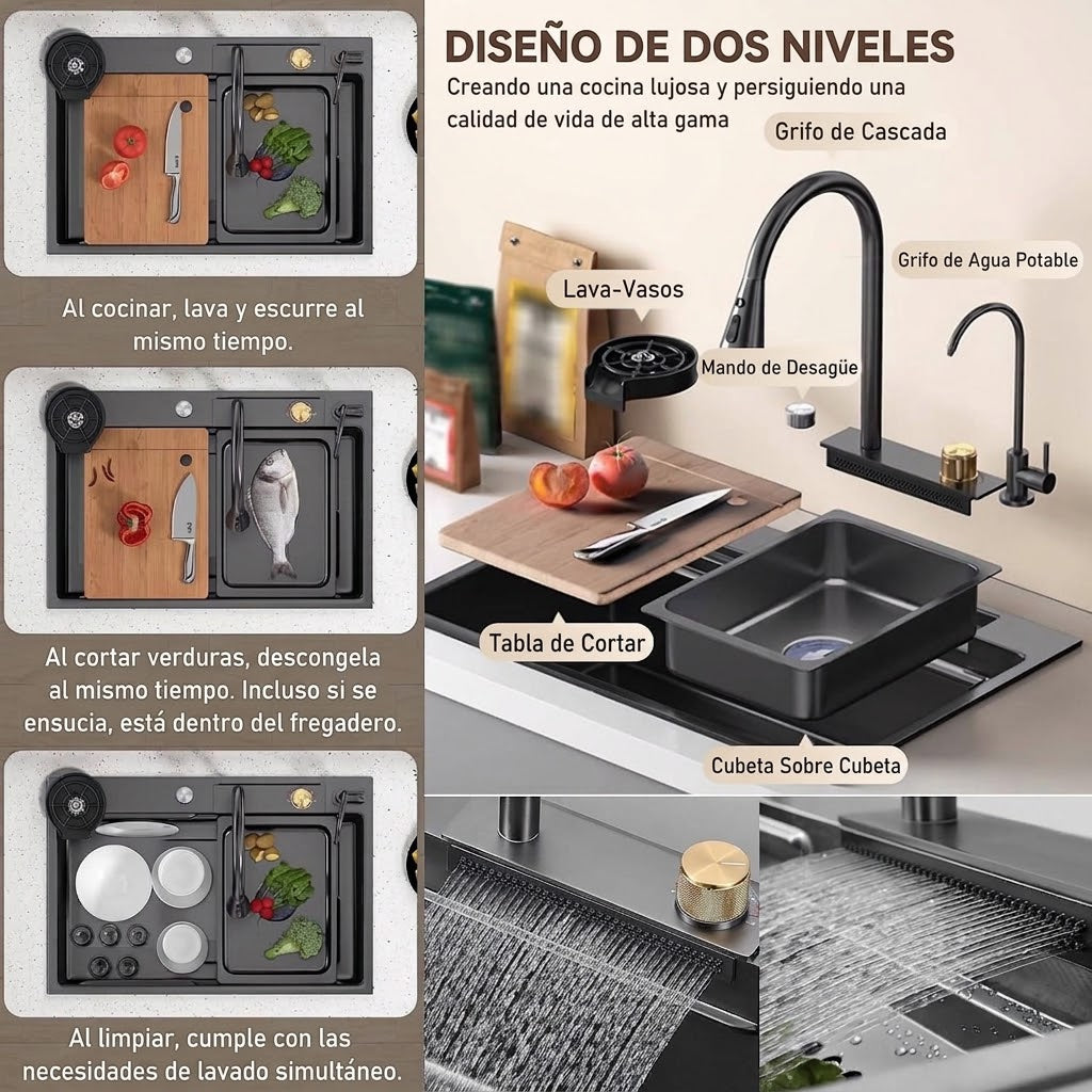 Fregadero Multifuncional Virelqua