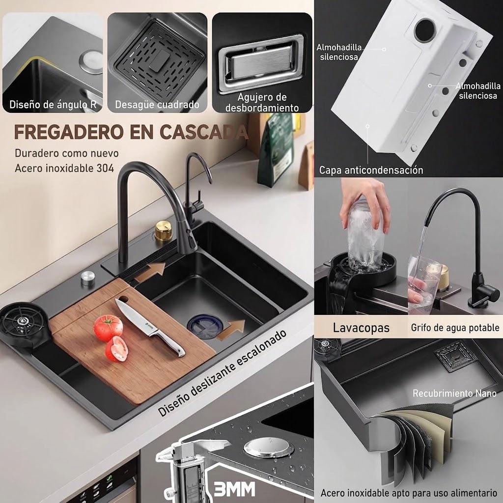 Fregadero Multifuncional Virelqua