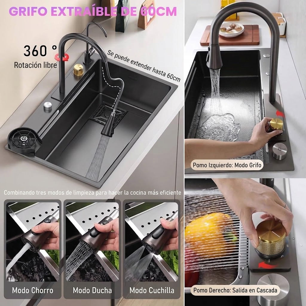 Fregadero Multifuncional Virelqua